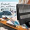 Miniature Paint Brushes Set with Holder – 12pcs Fine Detail Paint Brush Set for Acrylic, Watercolor, Oil & Gouache, Ideal for Miniatures, Nail Art, Pinstriping & Lettering